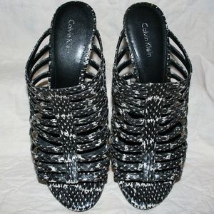 Calvin Klein wedges in EUC!